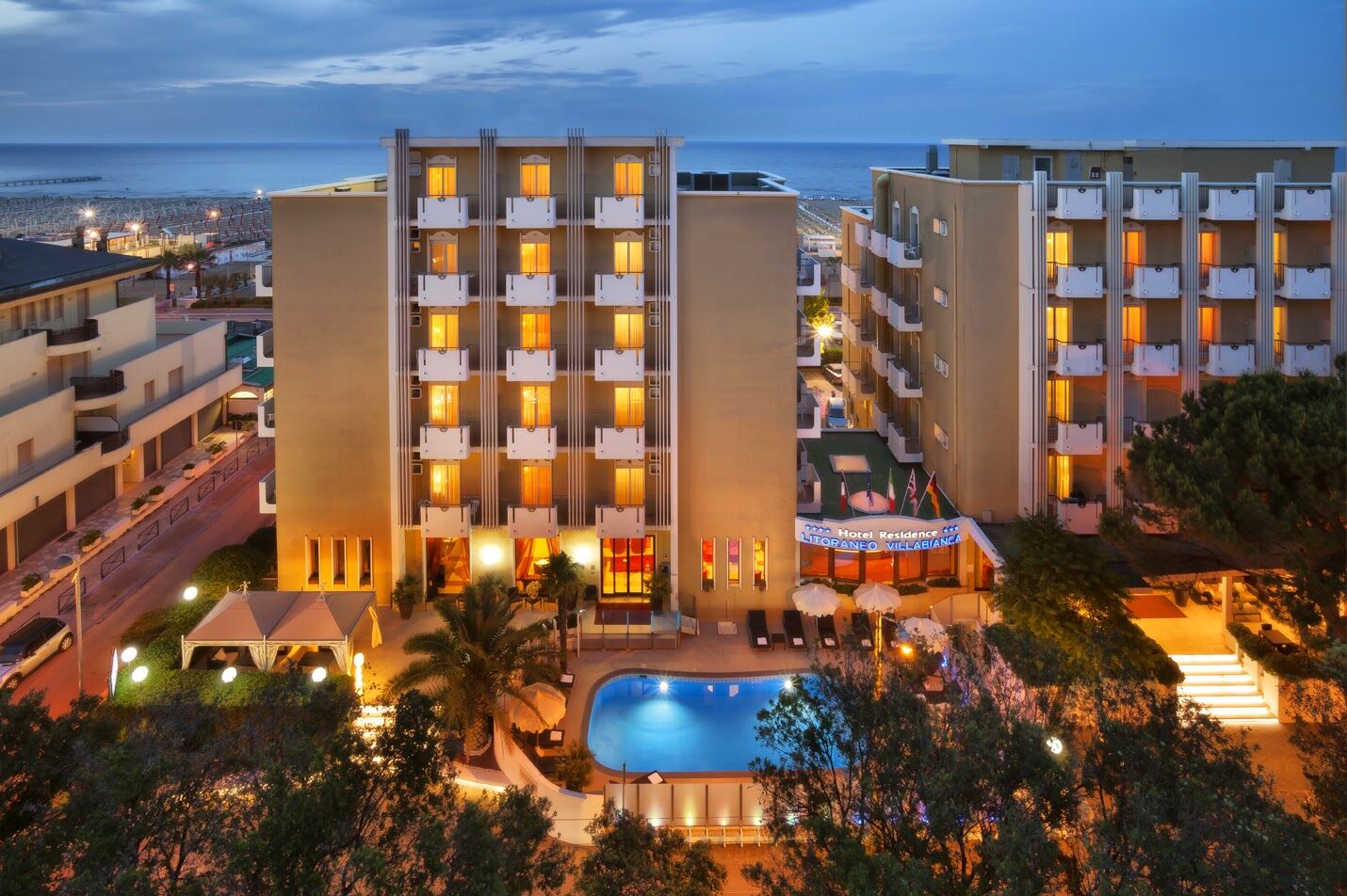 Litoraneo Suite Hotel ريميني المظهر الخارجي الصورة